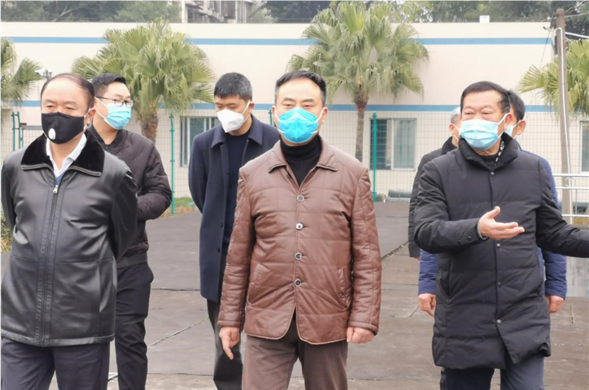 资阳市委常委、市当局常务副市长刘铁一行莅临资阳菲律宾亚星查抄领导疫情防控工作